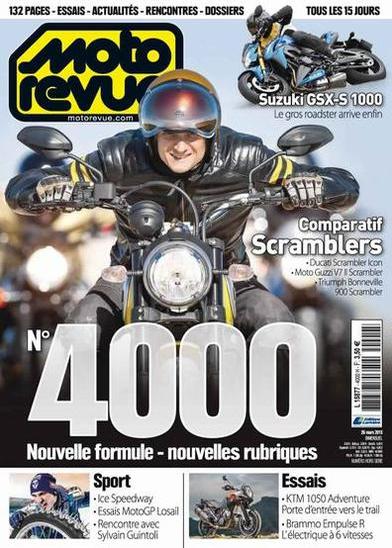 Moto Revue N°4000 Du 26 Mars 2015
