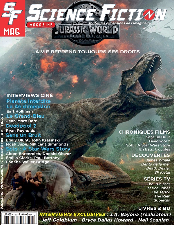 Science Fiction Magazine N°101 – Août 2018