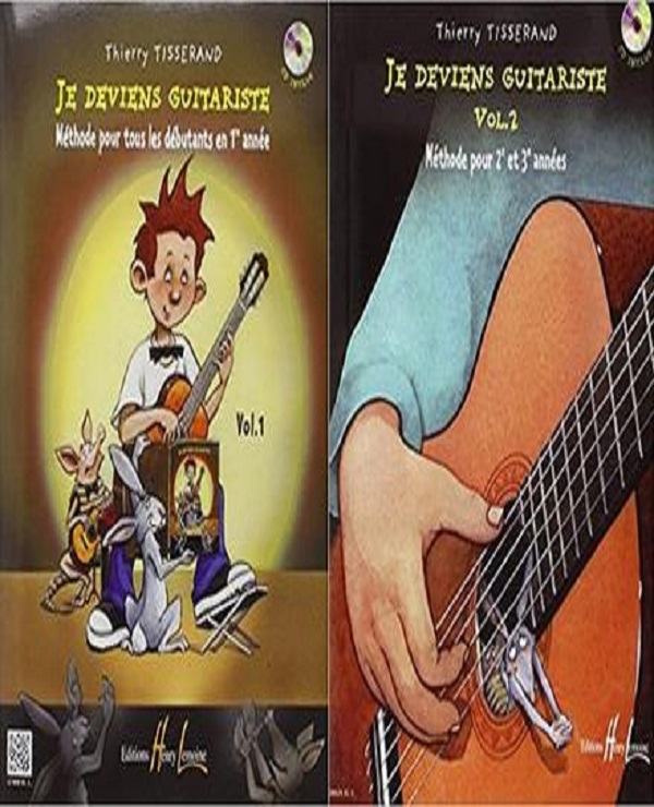 Je deviens guitariste : Volumes 1 et 2 – Thierry Tisserand