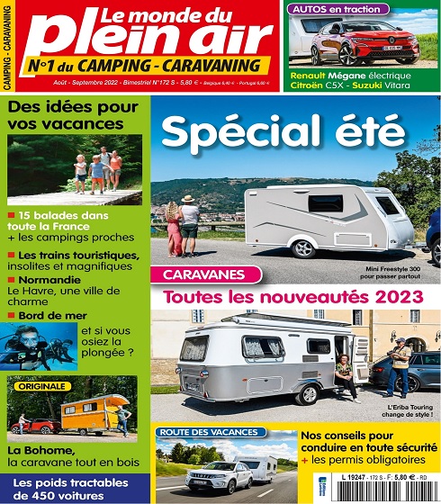 Le Monde Du Plein-Air N°172 – Août-Septembre 2022