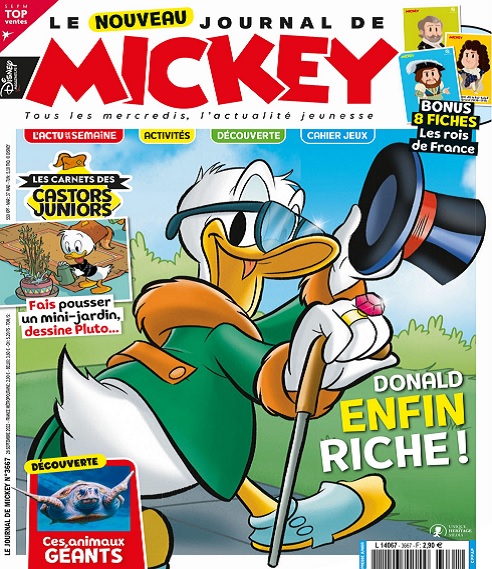 Le Journal De Mickey N°3667 Du 28 Septembre 2022