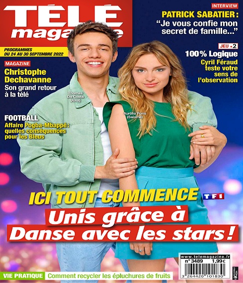 Télé Magazine N°3489 Du 24 au 30 Septembre 2022