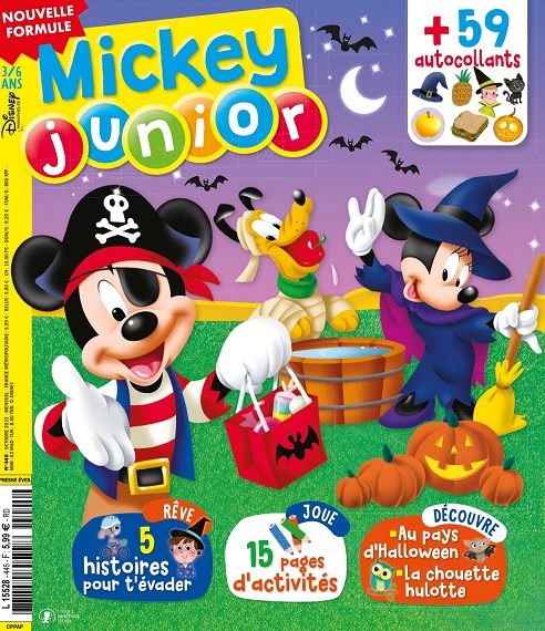 Mickey Junior N°445 – Octobre 2022