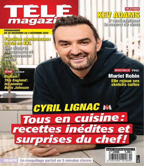 Télé Magazine N°3498 Du 26 Novembre 2022